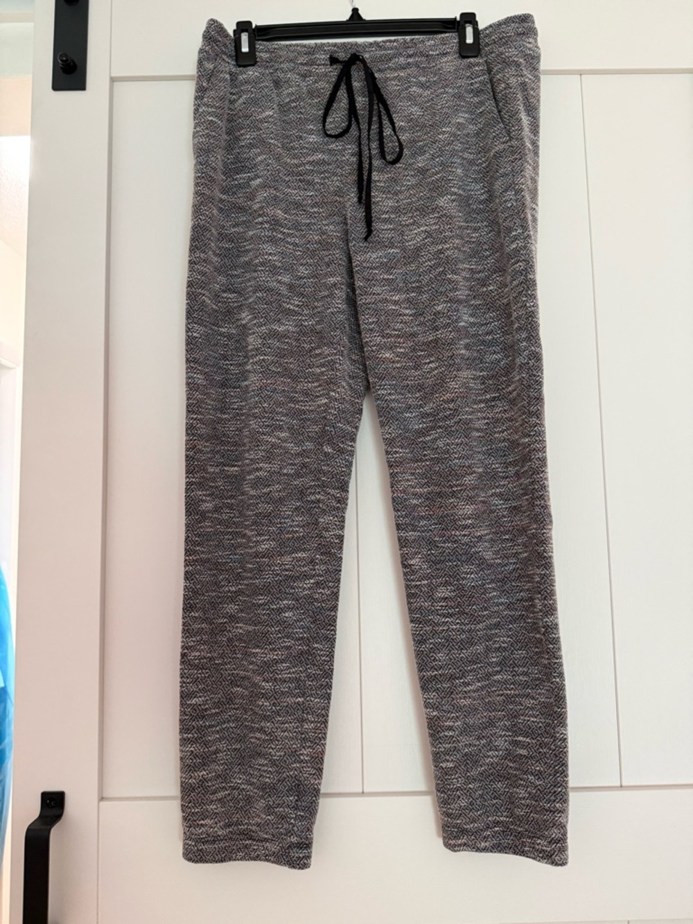 BCBGeneration Gray Marled Drawstring Joggers
